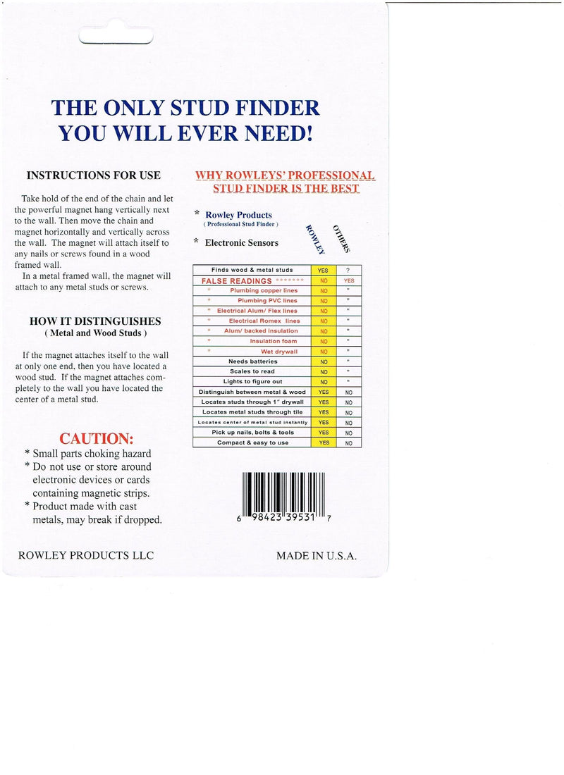 Rowley 39001 Professional Stud Finder