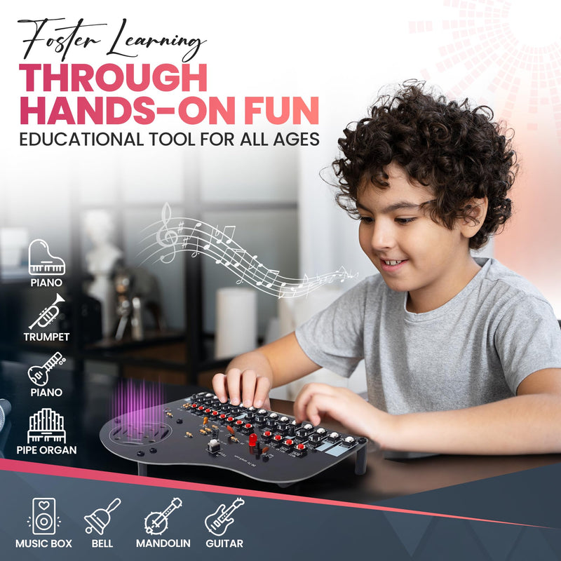 DIY Piano Soldering Project Kit Electronics Solder Practice Kit, Great STEM Project and Gift, Multi-Function