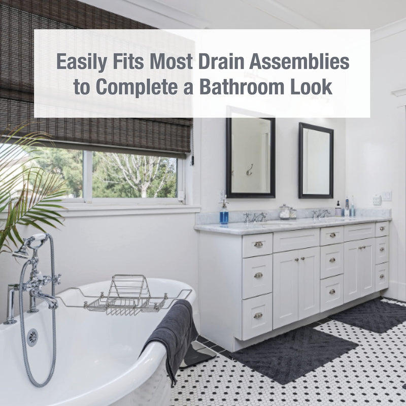 Bathroom Sink Pop-up Stopper Replacement for Lavatory Pop-up Drain Assembly, Chrome, 11041