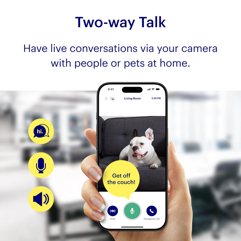 Canary View Indoor Home Security Camera 1080p HD WiFi IP | 24/7 Watch Live Video, Motion Alerts, Two-Way Talk, Night Vision, 10x Zoom, Private Mode, Compatible with Alexa, Google Assistant Canary View Device Only