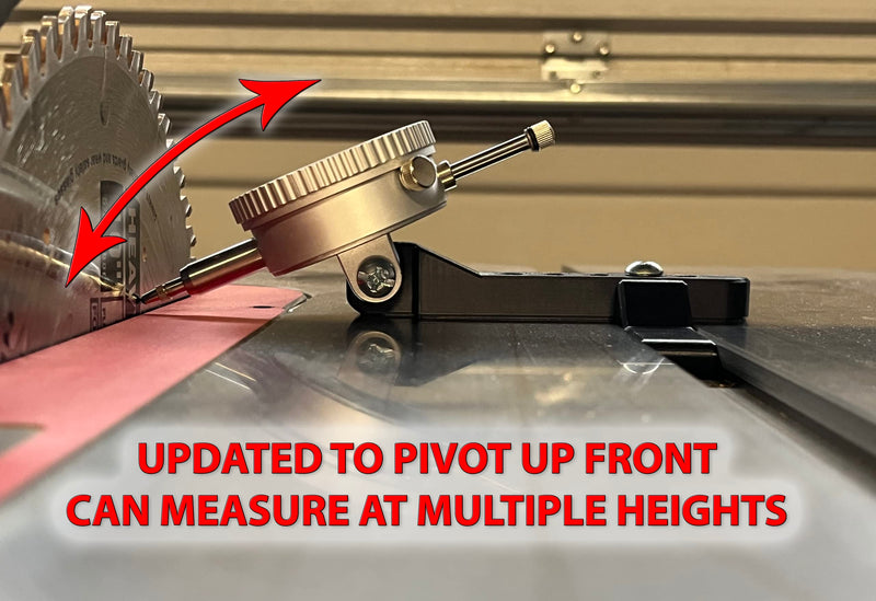 Table Saw Alignment Gauge Without Dial Indicator - Calibrate and Align Your Blade & Fence - Eliminate Burn Marks and Reduce Kickback - Made in USA