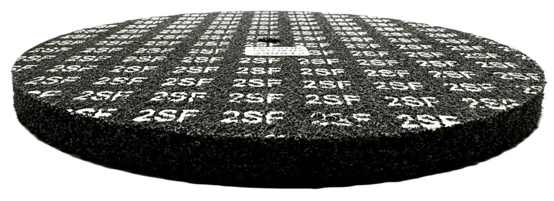EXL Unitized Wheel, Silicon Carbide, 8" Diameter x 1/2" Wide x 1/2" Arbor, 2S Fine | 15844 | (Pack of 1) 8" x 1/2" x 1/2"