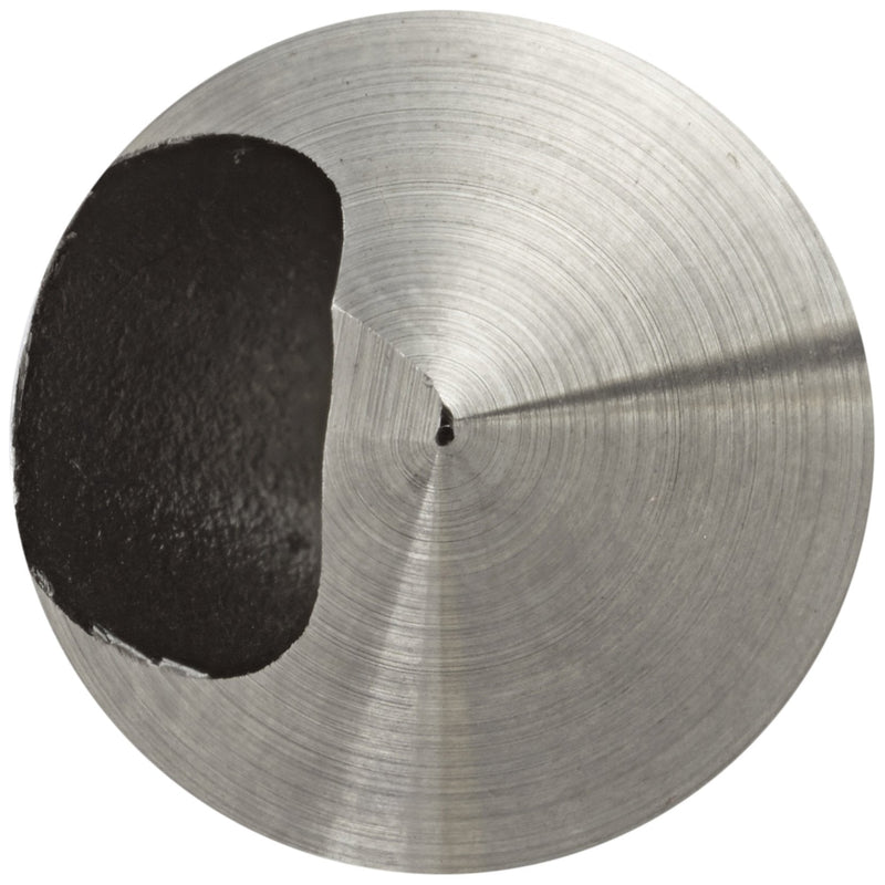 KEO 53510 Cobalt Steel Single-End Countersink, Uncoated (Bright) Finish, 82 Degree Point Angle, Round Shank, 1/4" Shank Diameter, 5/16" Body Diameter