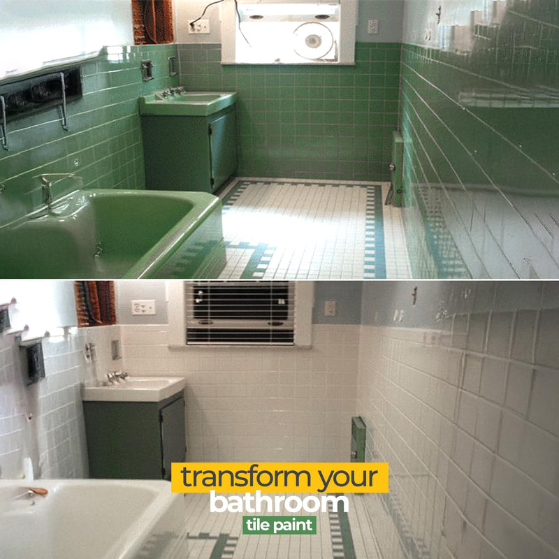 PENTAUSA All in One Paint - Emerald Waterproof Paint for Bathroom, Tub, Tile, Sink, Kitchen Cabinets, Countertops, Wet Surface, 8.45oz