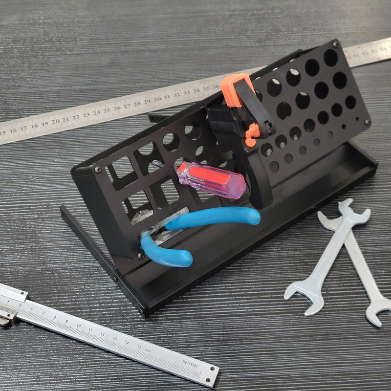 Aluminium Alloy Screwdriver Storage Rack for Desktop Screwdriver Organize RC Tool Kit Organizers Tool Holder