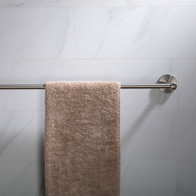 KRAUS Elie 24-inch Bathroom Towel Bar, Brushed Nickel Finish, KEA-18837BN