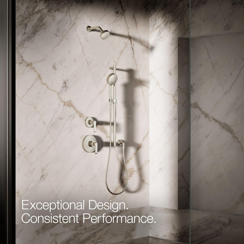 Kohler 72415-G-BN Awaken® G110 Three-function handshower, 1.75 gpm, Vibrant Brushed Nickel