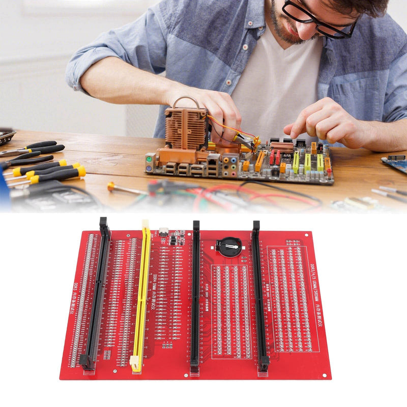 RAM Memory Diagnostic Analyzer Tester 4 in 1 Desktop DDR3 DDR4 DDR5 Tester Card Light