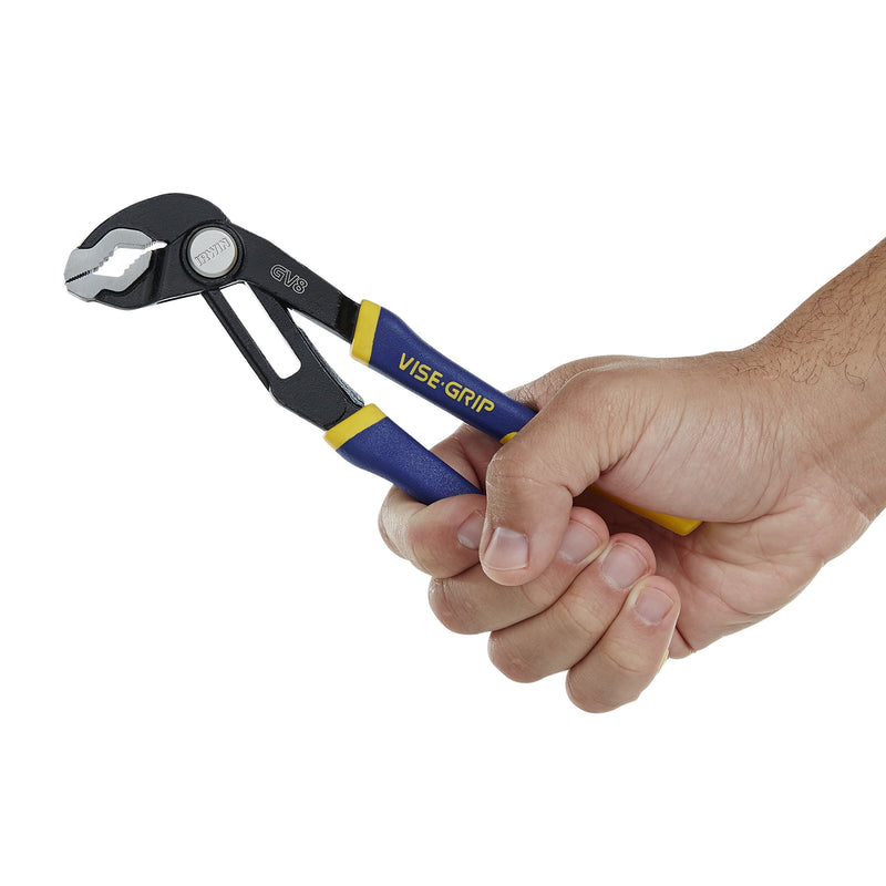IRWIN Tools VISE-GRIP GrooveLock Pliers Set, V-Jaw, 2 Piece, 2078709 Regular Pliers Set