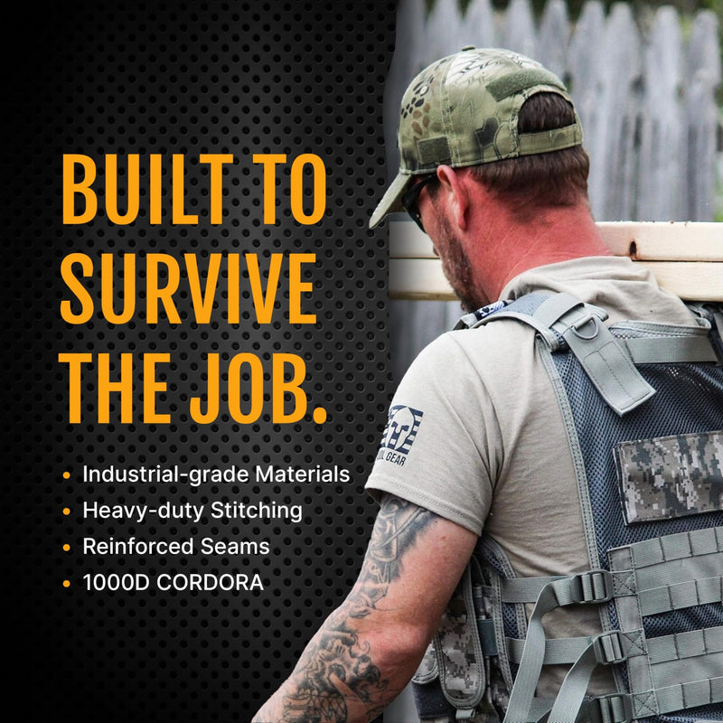 Spec Ops Tool Gear Technician’s Tool Pouch – Multi-Pocket Add-On Pouch for Tool Belts & SF-18 2.0 Tool Vests Coyote Tan