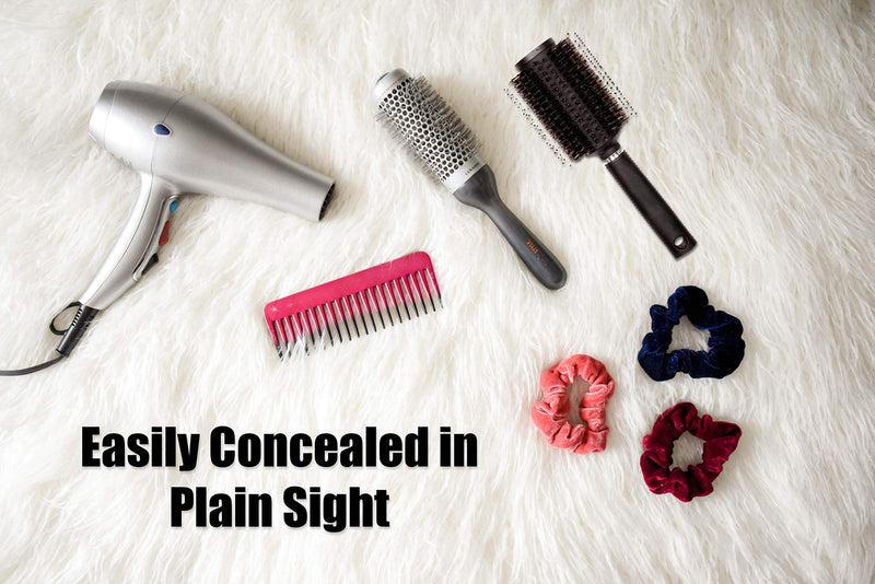 Diversion Safe Hair Brush by Stash-it, Can Safe to Hide Money, Jewelry, or Valuables with Discreet Secret Removable Lid and, New Version