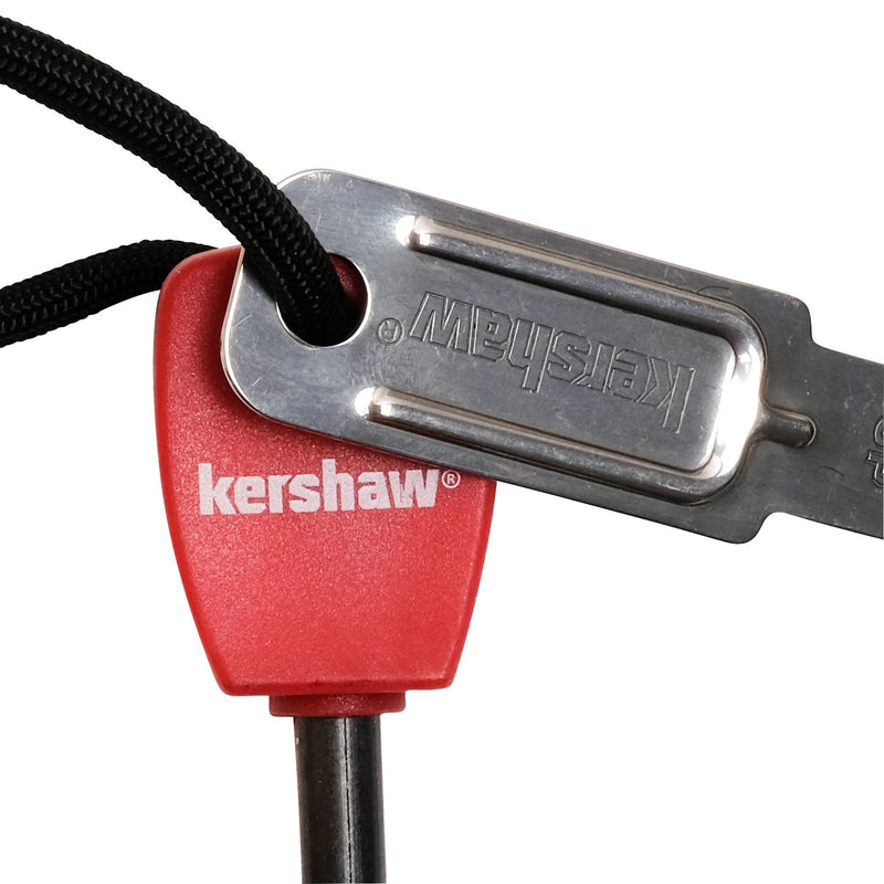 Kershaw Firestarter, Magnesium Firesteel with Chrome-Plated Striker
