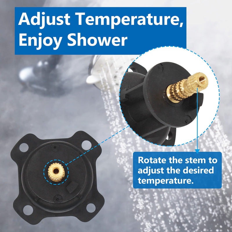 Mixer Balancing Cap Assembly Replacement for Kohler GP77759,Compatible with Rite-Temp Shower Valves and Pressure Balance 1/2" Shower Valve,Aftermarket Part. 1 Pack