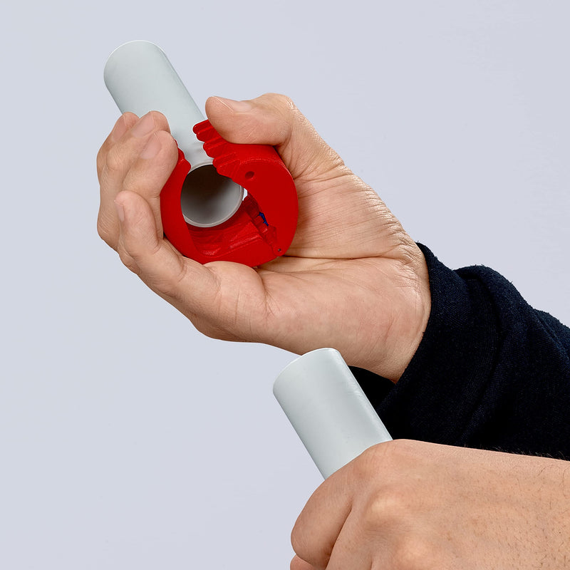 KNIPEX BiX Cutter for plastic pipes and sealing sleeves 20 – 50 mm 90 22 10 BK Single