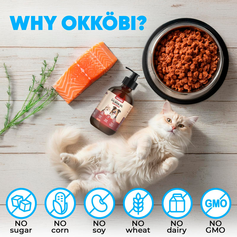 Dog Vitamins and Supplements Multivitamin Chewable 150 pcs with Wild Alaskan Salmon Oil for Dogs & Cats 8.5 oz - Omega 3, Glucosamine & Probiotics for Skin & Joint Support