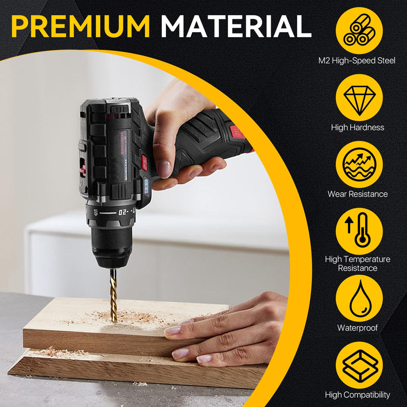 50 Pcs 5/32" Drywall Router Bits, Drywall Guide Point Cutting Bits, Drywall Drill Bit, Drywall Cutting Tools for Used for with Spiral Saw and Power Tools