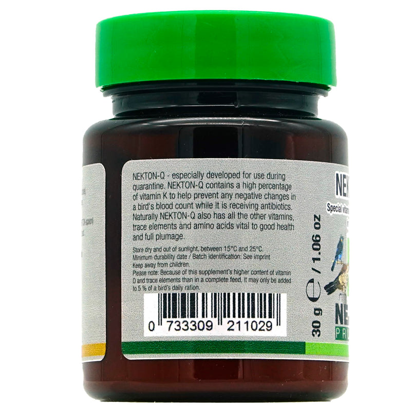 Nekton Q Vitamin K plus other Vitamins for Birds, 30gm 30gm / 1oz