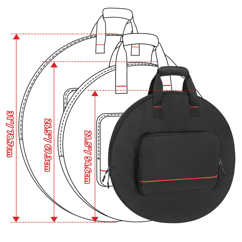 HODRANT Heat Deflector Carry Bag Compatible with Solo Stove Ranger 20" Small-Compatible with Ranger Deflector