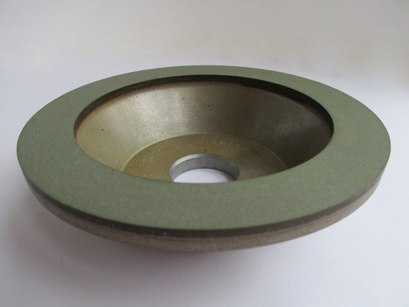 Dia 6 inch (150x20mm.) Hole 1.26" (32mm.) Width: 0.8" (20mm.) Type: 12A2-45 Cup Tool Diamond Grinding Wheel for Carbide (125/100 Micron (150 Grit))