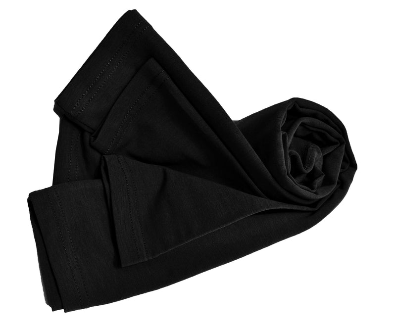 Natural Uniforms Women's Under Scrub Tee V-Neck Long Sleeve T-Shirt Large Black