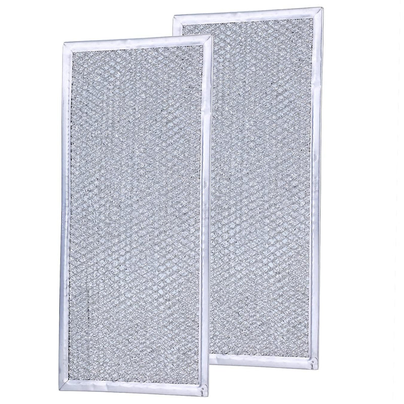 Grease Filter Replacement for Whirlpool Microwave WMH31017AS WMH31017HZ WMH31017FS WMH32519HZ WMH32519CS WMH32519HZ WMH53520CS WMH53521HZ.(2 Pack) 2