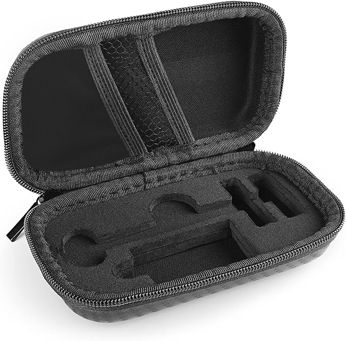 Linkidea Hard Shell Safety Razor Travel Case, Shaving Kit Storage Box for Long/Short Handle Razor, Compatible with Mercur, Vikings, WEISHI Double Edge Safety Razor - NewNest Australia
