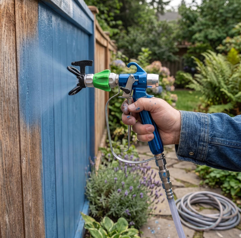 Airless Spray Gun Accessory, 7/8" Thread, Fits Most Standard Spray Guns Including: Graco, Wagner, Titan, TriTech, and Other Variations.
