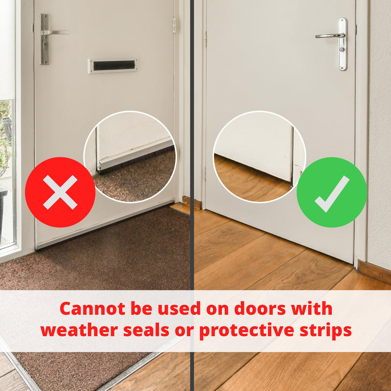 DJ3 Portable Door Lock Brace for Home Security and Personal Protection | Hotel Room, Apartment Safety, Travel Door Stopper | Easy Installation, Compact Design DJ3 - Travel Size - NewNest Australia