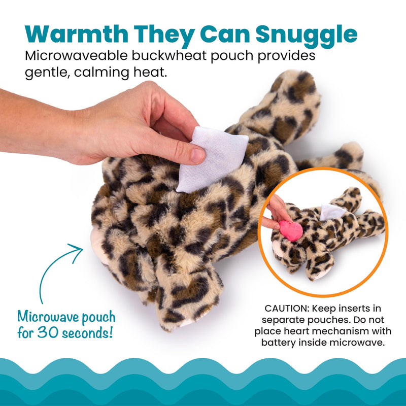 Catstages Calming Kitty Pal Cat Toy - Plush with Purring, Heartbeat, Warmth & Vibration for Anxiety Relief in Kittens and Cats
