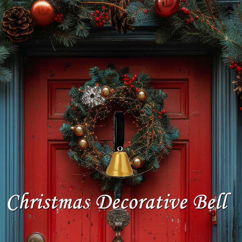 Retro Doorbell, Traditional Metal Shopkeepers Bell, Home Office Retail Store Door Hanging Bell Dog Training Bell Ring Bell for Door Opening,Remind You Customer Coming
