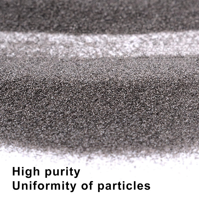 #80 Grit Aluminum Oxide | Sandblasting Media | Premium Long | Lasting Sand Blasting Media | High Abrasive Force Sand Blaster Sand for Metal, Sandblasters, Blasting Cabinet, Blasting Guns | 1 Pound #80 Grit - 16 oz
