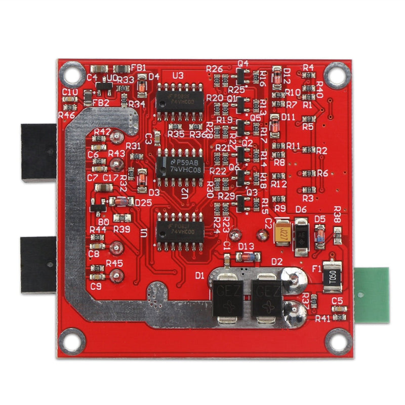 DROK DC Motor Driver 2pcs, L298 Dual H Bridge Motor Speed Controller DC 6.5V-27V 7A PWM Motor Regulator Board 12V 24V Electric Motor Control Module Industrial 160W with Optocoupler Isolation 160W/Pack of 2