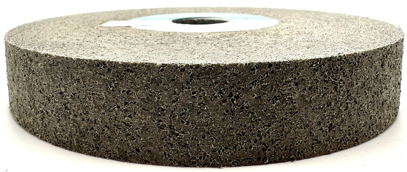 EX3 Deburring Wheel - 6” x 1” x 1” 9S Fine – Silicon Carbide – Deburr Metal, Finishing & Polishing Wheel - Highest Edge Retention & Durability - Aggressive Edge Deburring – 18825-1 Pack 6" x 1" x 1" 9S Fine