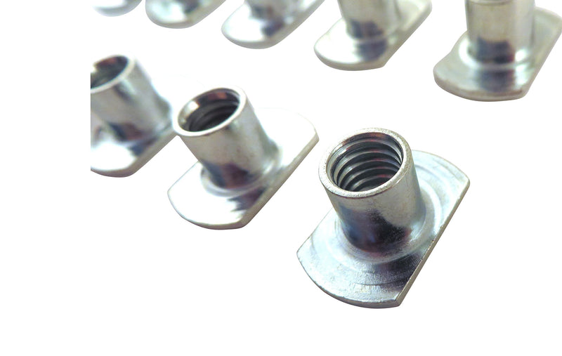 Lot of 10 Each Sliding Tee T Nuts with 1/4 20 Threads for Jigs and T Track STN-1/4
