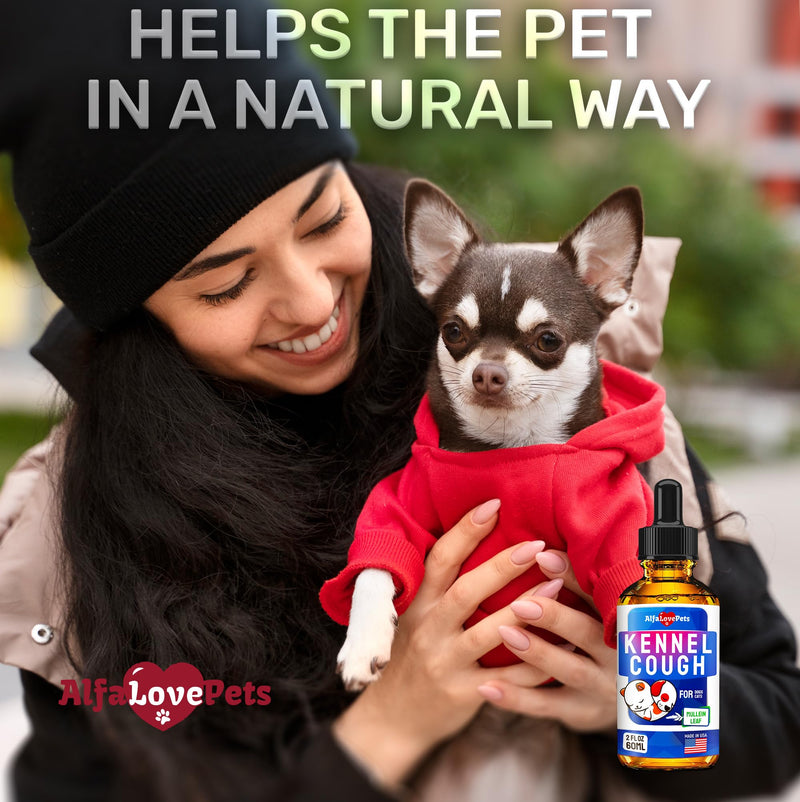 Cat Cough & Dog Cough Treatment ✿ Kennel Cough Treatment for Dogs ✿ Kennel Cough Treatment ✿ Kennel Cough Treatment for Dogs & Cats ✿ 2 Oz 2 Fl Oz