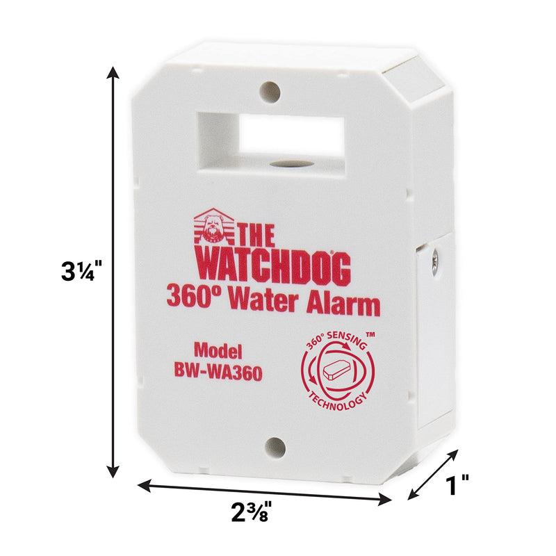 THE BASEMENT WATCHDOG Model BW-WA360 110 dB Battery Operated Water Alarm One Size