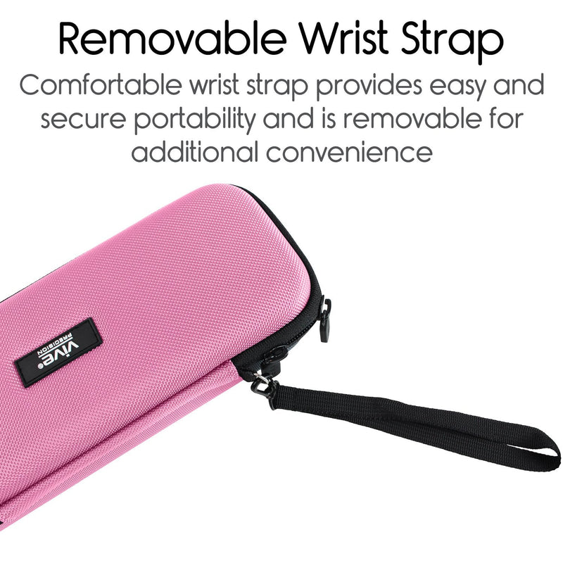 Stethoscope Case for Nurses - Hard Protective Equipment - Travel Holder Nursing School Essential - Fits 3M Littmann Classic III, Lightweight II S.E., Sphygmomanometer Pink
