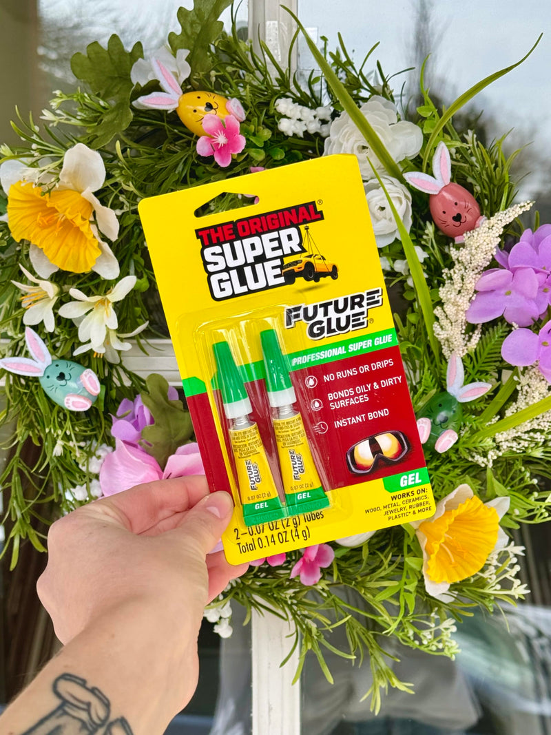Super Glue - Future Glue Gel - 6 Mini Single Use Tubes - (Pack of 3) 1 Gram