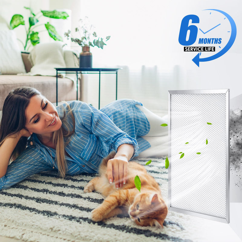 4 Pack 12.2 x 9.9 Inches MERV-8 Filter Compatible with Storm LGR Extreme Commercial Dehumidifier, Filter Replacement Set