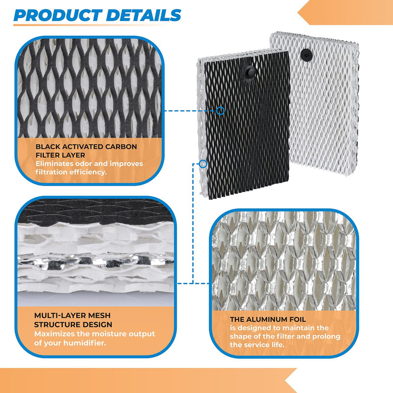ANTOBLE "E Humidifier Filter HWF100-UC3 HWF100 for Holmes Bionaire Sunbeam