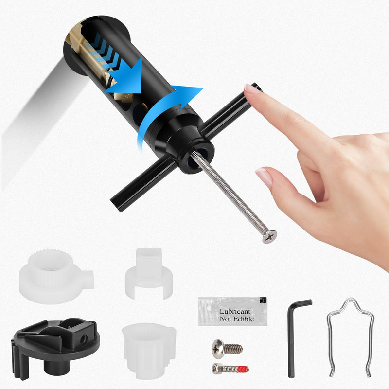 2026 New 104421U Removal Tool, 1222 Replacement Cartridge,116653 Shower Handle Adapter Kit, Tub and Shower Faucet Cartridge Remover For Moen Posi Temp Shower Repair 1222 Cartridge & New Puller+116653 Adapter