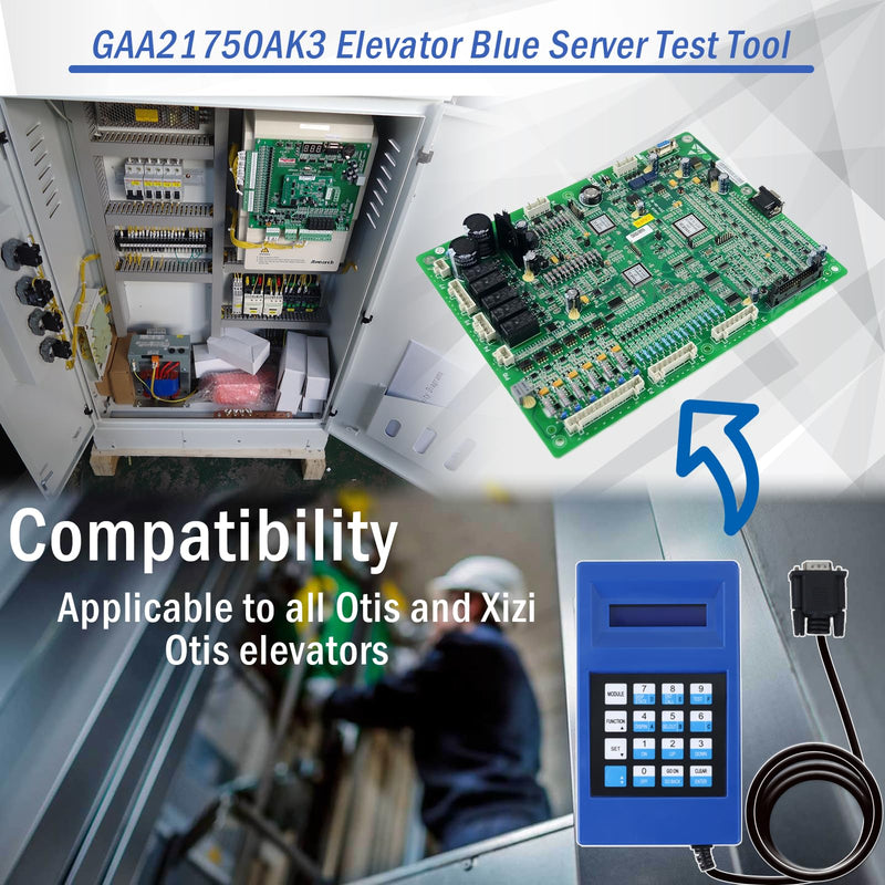 GAA21750AK3 Elevator Blue Server Test Tool Unlimited Times Unlock Lift Elevators Operator Debugger Service Tool TT/Converter Compatible with All The Otis and XIZI Otis Elevator