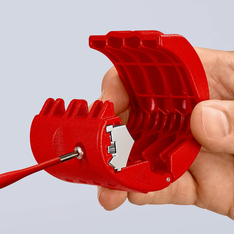 KNIPEX BiX Cutter for plastic pipes and sealing sleeves 20 – 50 mm 90 22 10 BK Single
