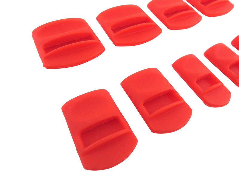 Taytools 101202 10 Piece Soft Silicone Chisel Edge Guard Set for Chisels 1/8 Inch to 1-1/4 Inches