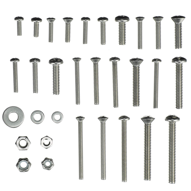 SEACHOICE Stainless Steel Machine Screw Kit, 256 Piece