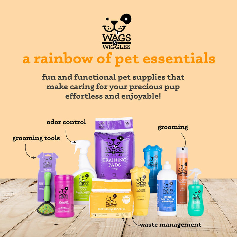 Wags and Wiggles No Marking Deterrent Training Spray for Dogs - Indoor Dog Pee Repellent, Anti-Marking Behavior Correction Spray for Puppies and Adult Dogs, 16 Fl Oz Citrus Zesty 16 Fl Oz (Pack of 1)