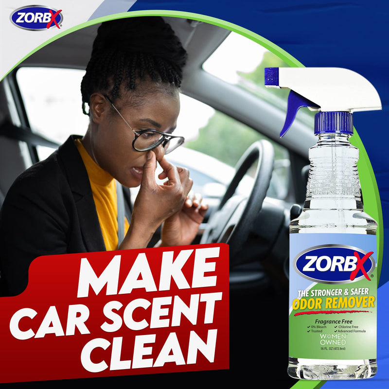 ZORBX Unscented Multipurpose Odor Remover –Safe for All, Even Children, No Harsh Chemicals, Perfumes or Fragrances, Stronger and Safer Odor Remover Works Instantly (16oz) - PawsPlanet Australia