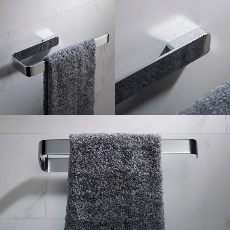 KRAUS Stelios Bathroom Towel Ring, Chrome Finish, KEA-19925CH