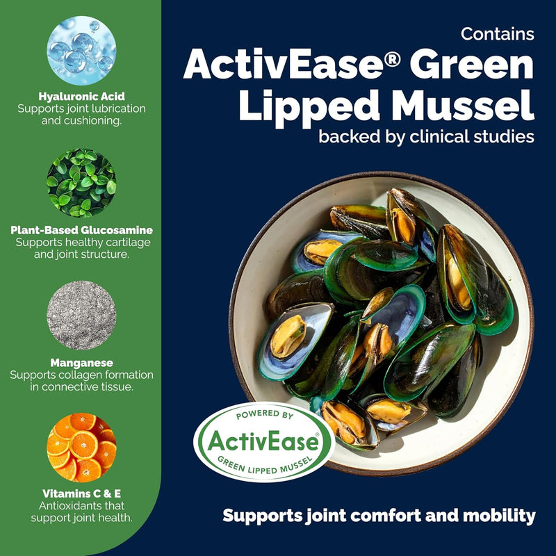 YuMOVE Daily Chews | Hip and Joint Supplement for Small & Medium Dogs with Glucosamine, Hyaluronic Acid, Green Lipped Mussel | 60 Chews - 1 Month's Supply - NewNest Australia