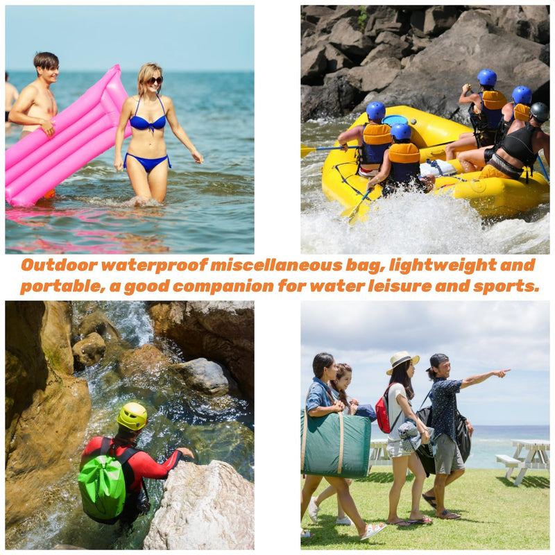 Waterproof Dry Bag - Compact PVC Storage for Boating, Water Sports & Outdoor Activities (7.87x7.48x3.74in)‌